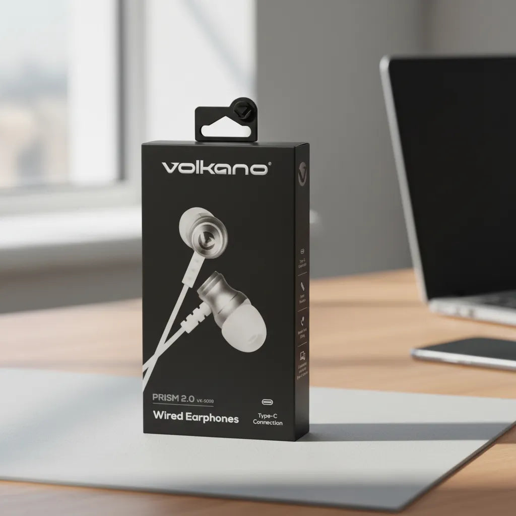 Auriculares Volkano Tipo C / In Ear