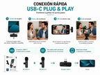 Micrófonos Inalámbricos Solapa USB-C