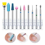Kit 10 Fresas Manicura Pedicura
