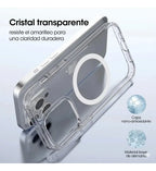 Funda MagSafe Transparente para iPhone 13, 14, 15, 16 y 17