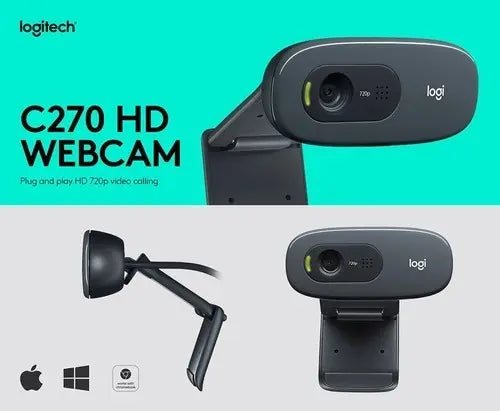 Webcam Logitech C270 Hd