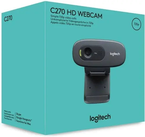 Webcam Logitech C270 Hd