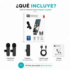 Micrófonos Inalámbricos Solapa USB-C