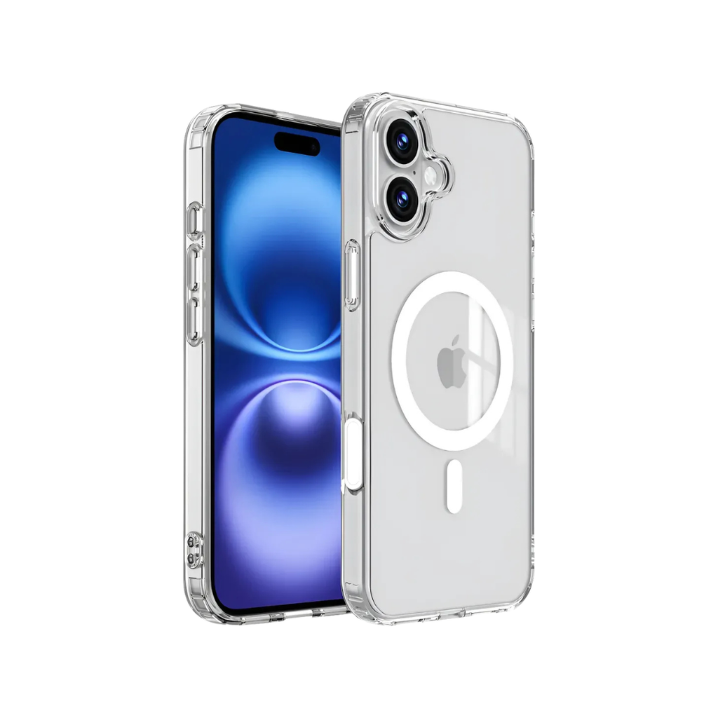Funda MagSafe Transparente para iPhone 13, 14, 15, 16 y 17