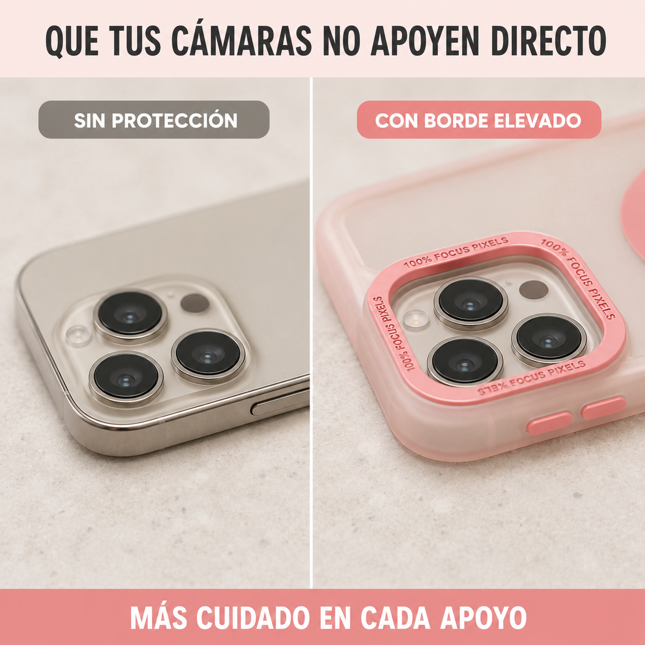 Funda Pixel Rosa para IPhone / Magsafe