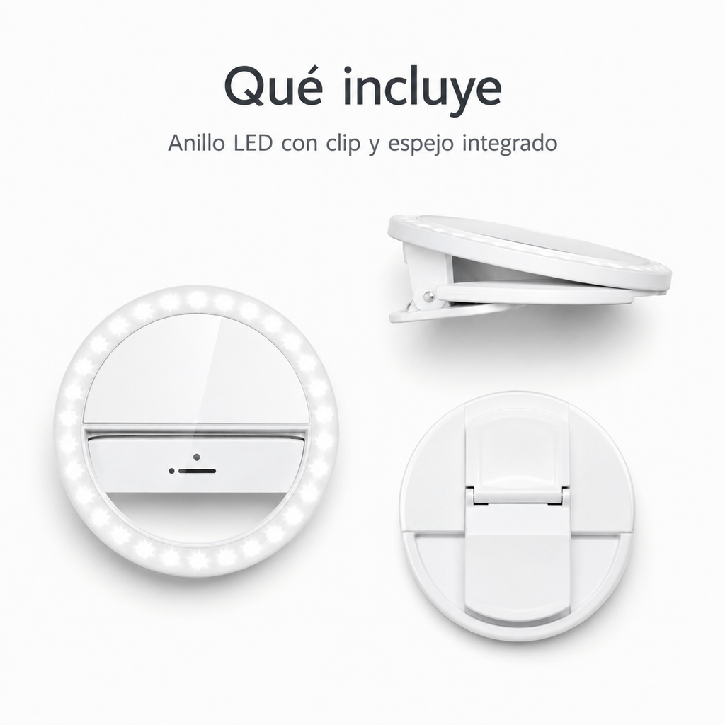 Aro de Luz Led para Celular