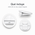 Aro de Luz Led para Celular