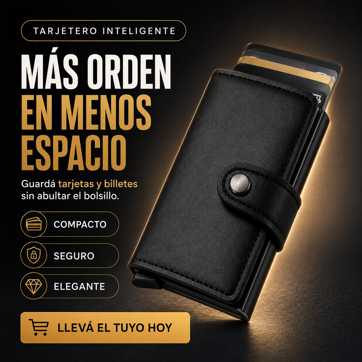 Billetera Con Tarjetero AntiRobo RFID