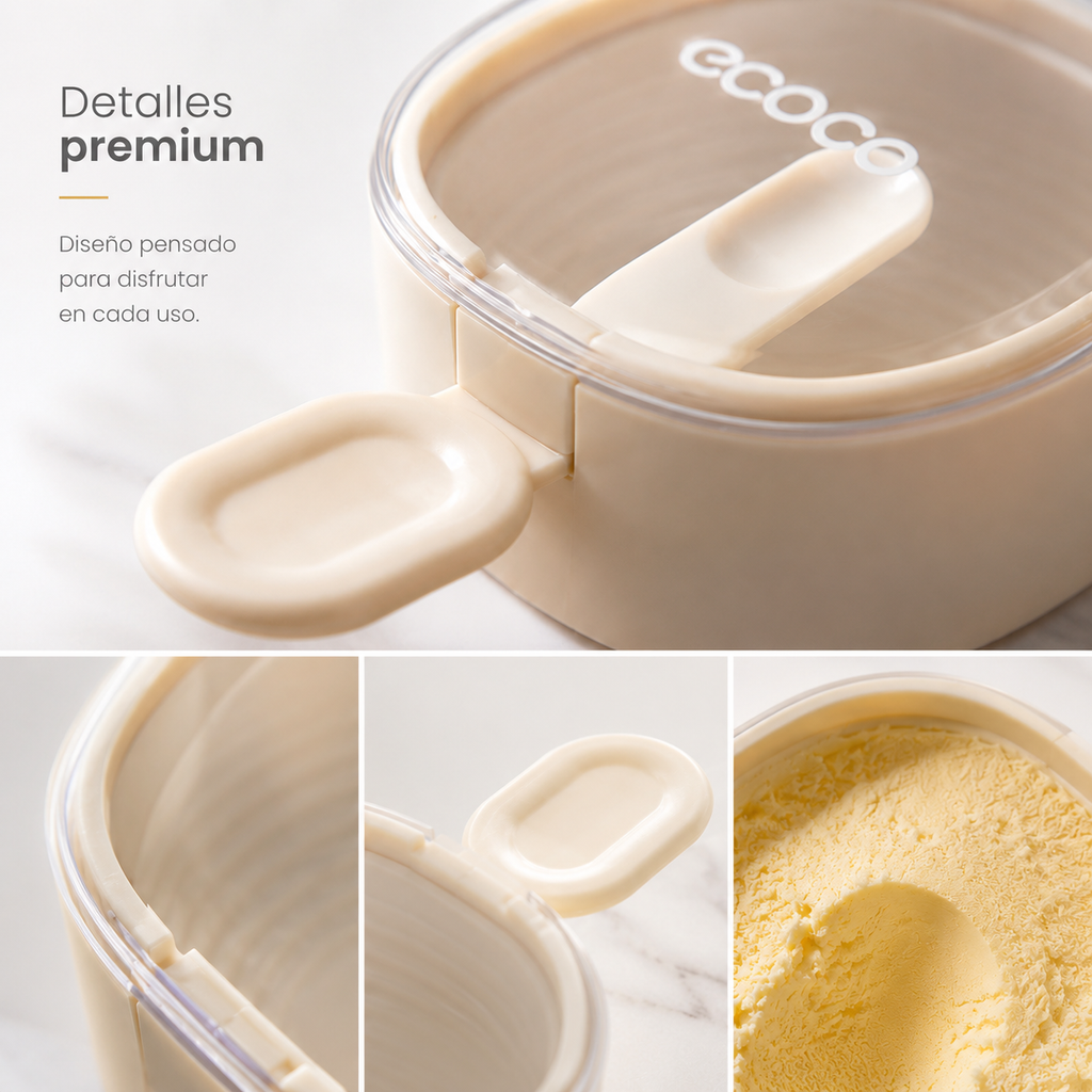 Pocillos para Helado Ecoco