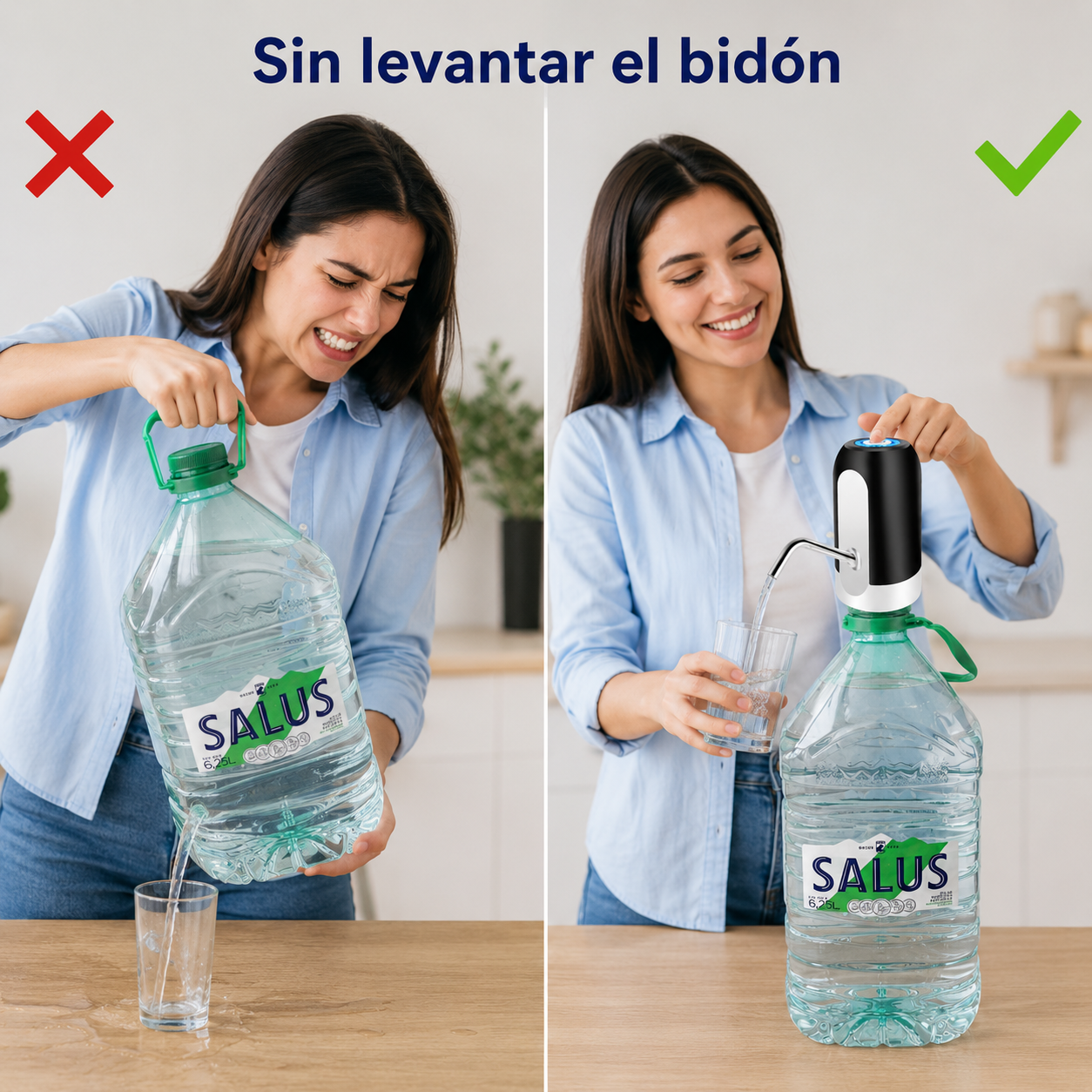 Dispensador de Agua para Bidon