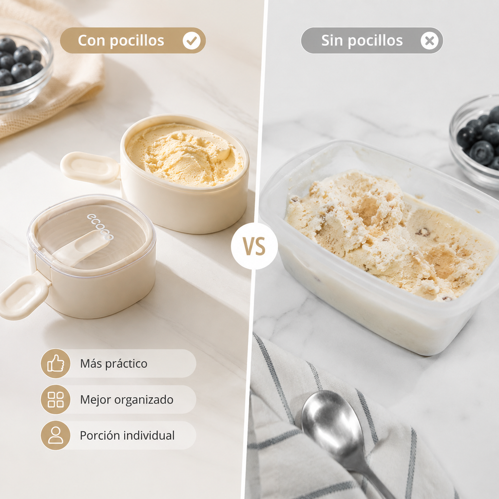 Pocillos para Helado Ecoco