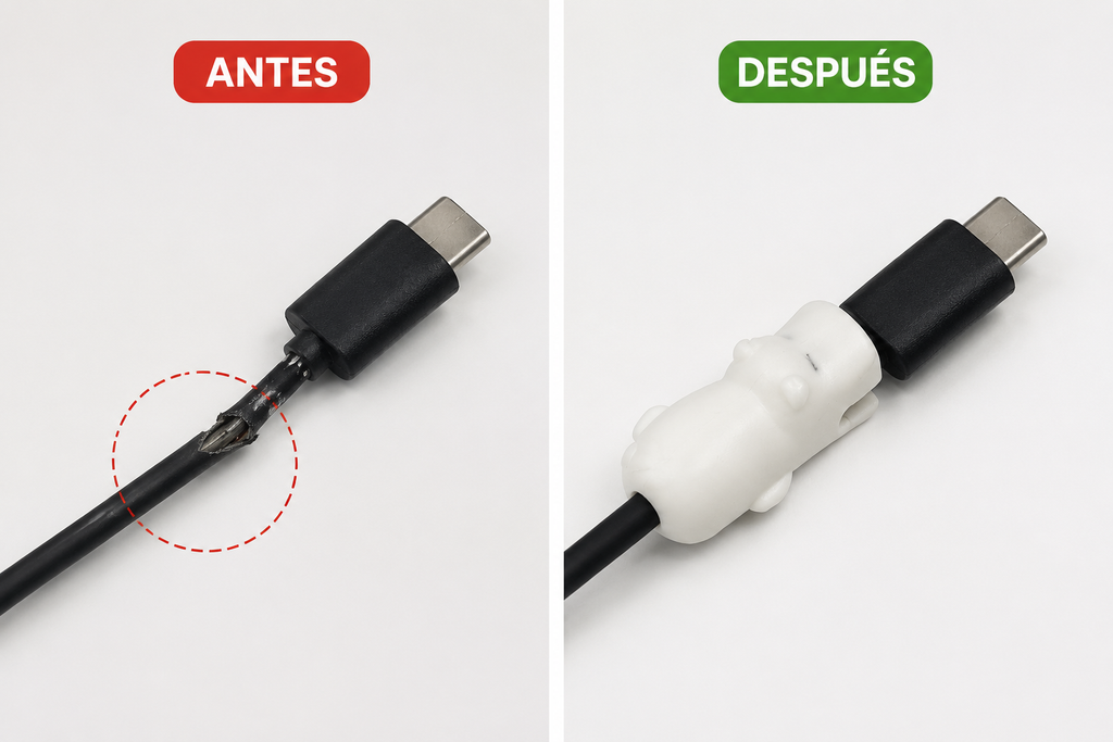 Cable USB-C 1 metro + regalo protector