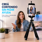 Trípode Flexible Con Soporte Para Celular