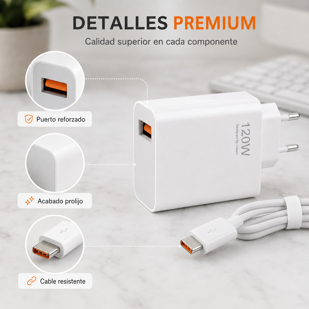 Cargador Xiaomi 120w