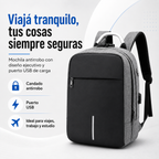 Mochila Antirrobo Con Puerto Usb