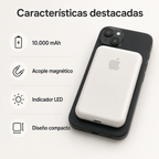 Bateria Magsafe Apple 10000Mah