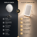 Espejo Rectangular LED de Maquillaje con Luz