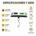 Balanza Digital Portátil De Viaje 10gr-50kg