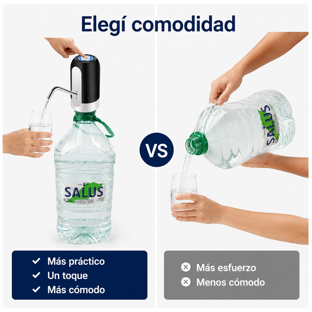 Dispensador de Agua para Bidon