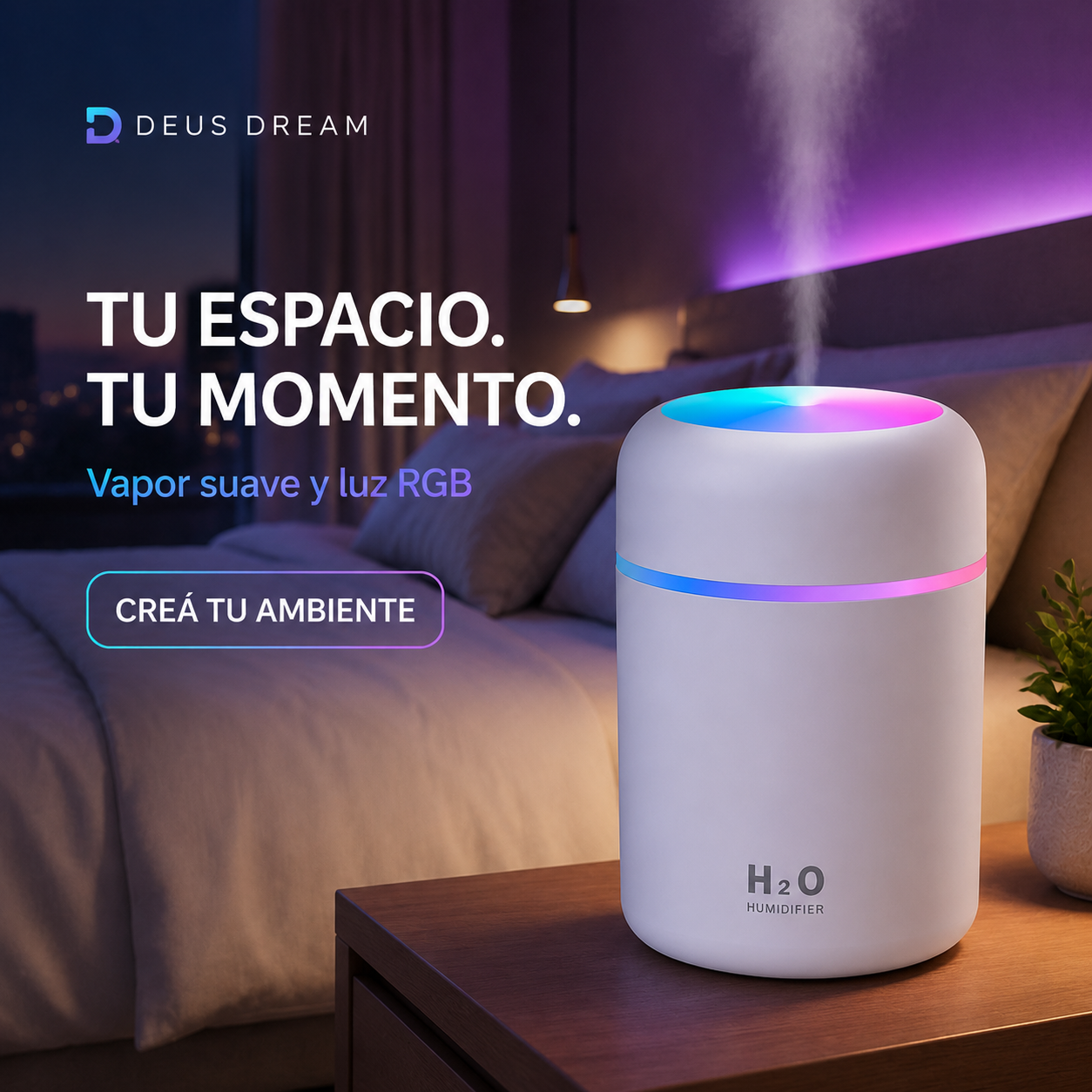Humificador Aromático H20