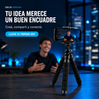 Trípode Flexible Con Soporte Para Celular