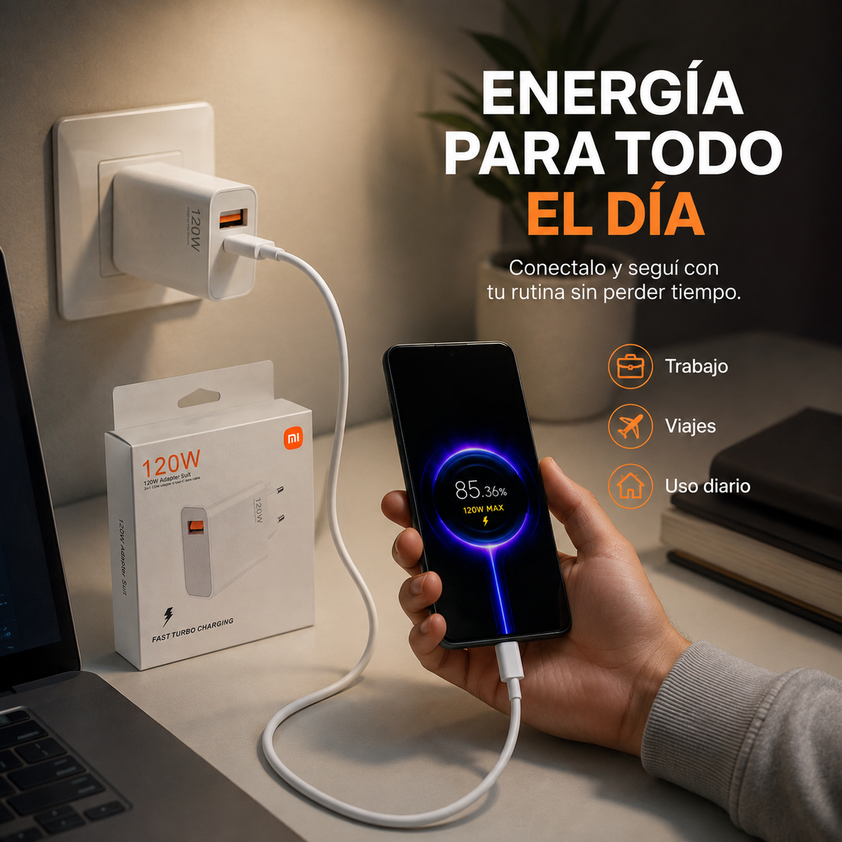 Cargador Xiaomi 120w