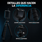 Trípode Flexible Con Soporte Para Celular