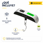 Balanza Digital Portátil De Viaje 10gr-50kg