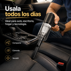 Aspiradora Mini 2 En 1 Portátil Con Accesorios