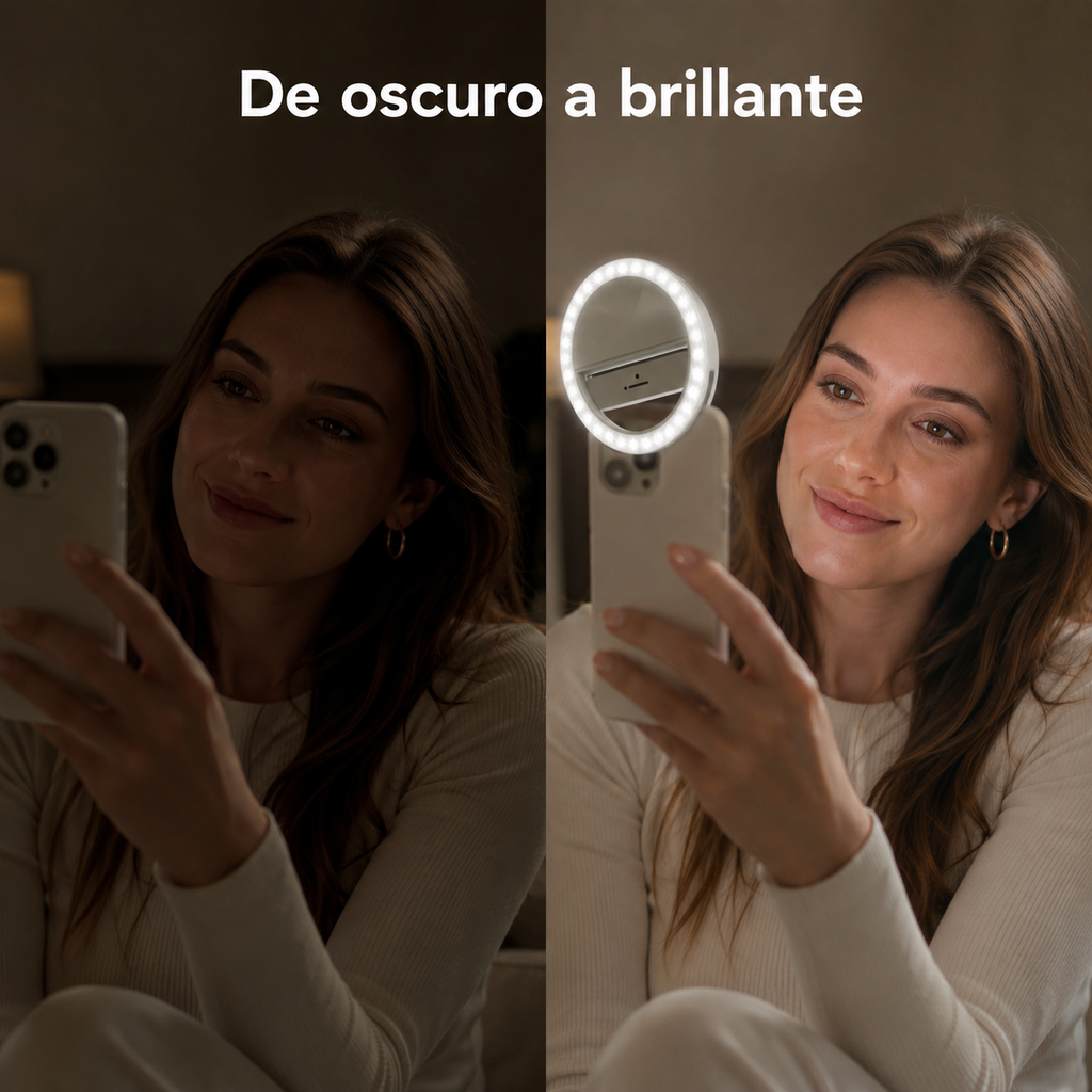 Aro de Luz Led para Celular