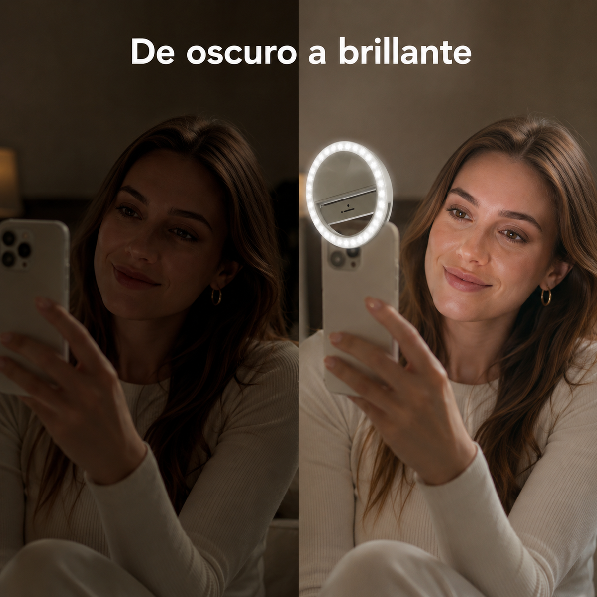 Aro de Luz Led para Celular