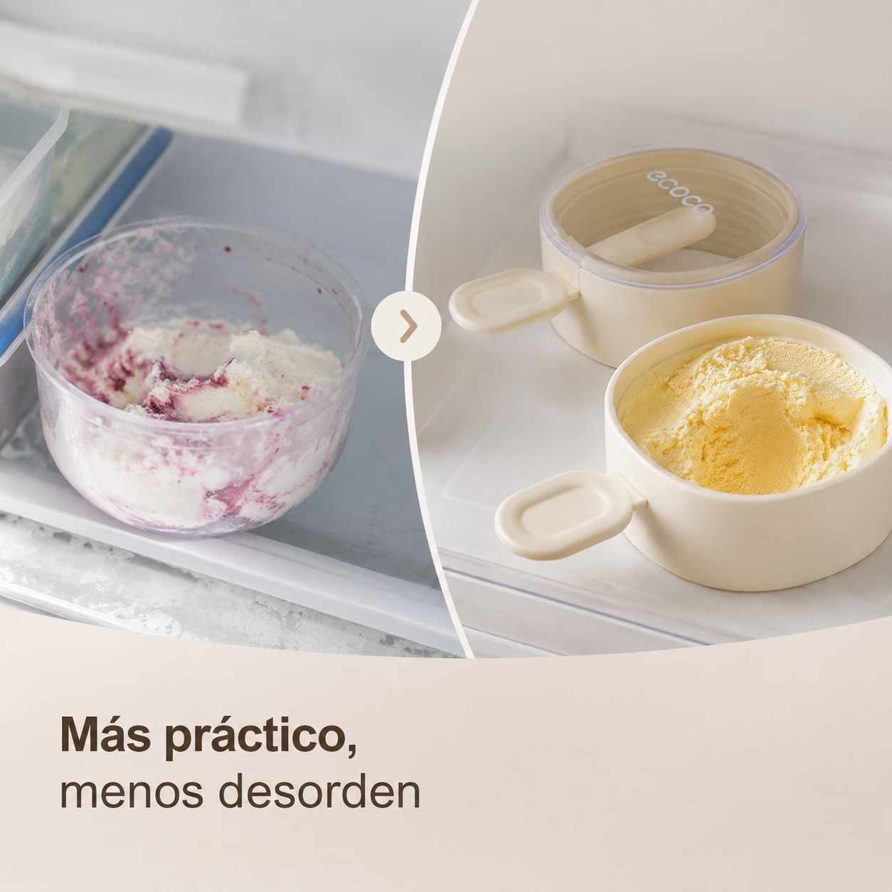 Pocillos para Helado Ecoco