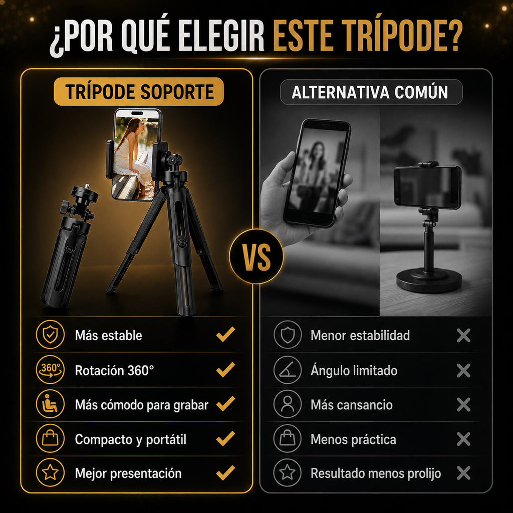 Tripode Con Soporte