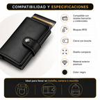 Billetera Con Tarjetero AntiRobo RFID