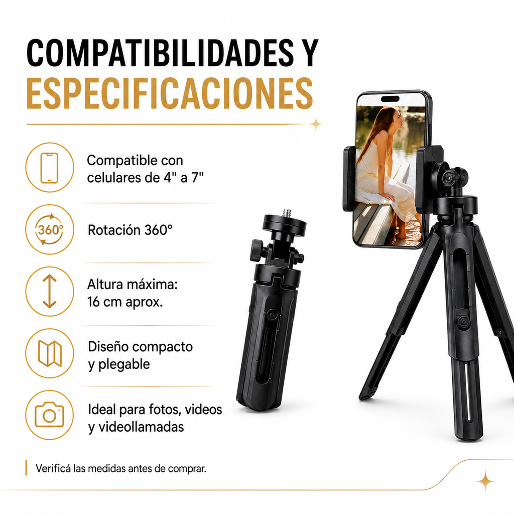 Tripode Con Soporte