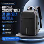 Mochila Antirrobo Con Puerto Usb