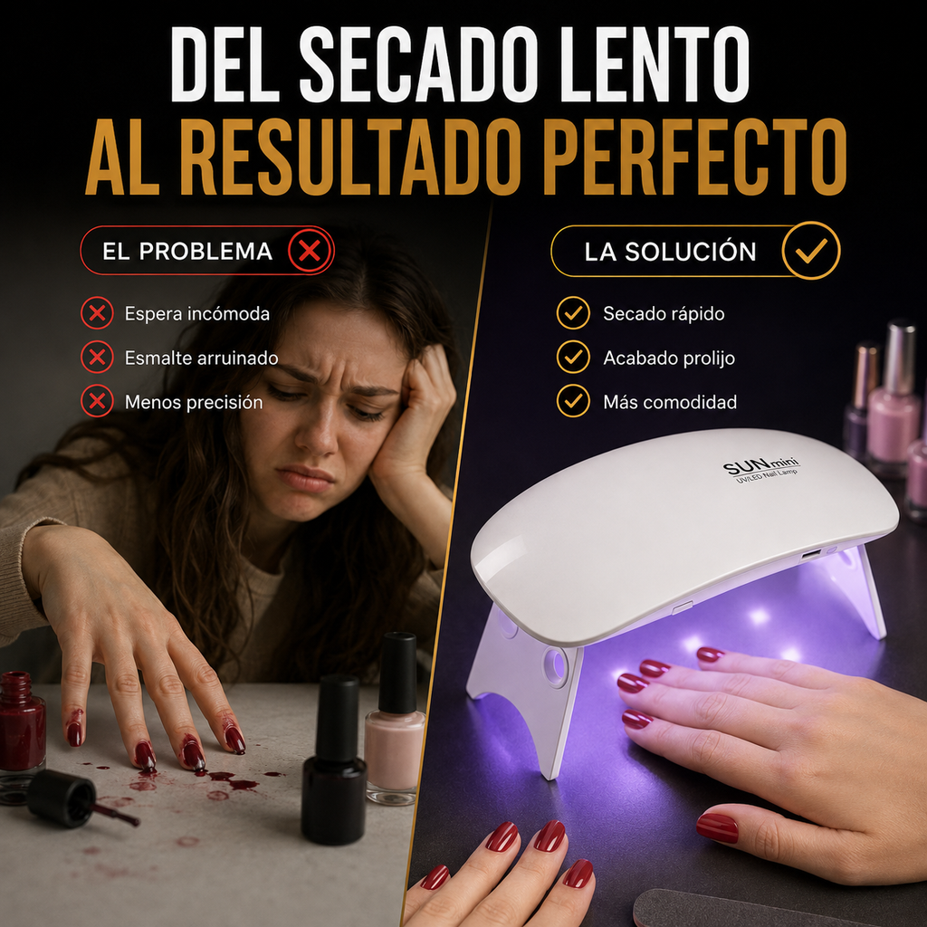 Secador de Uñas SUNmini LED UV Portátil 6W